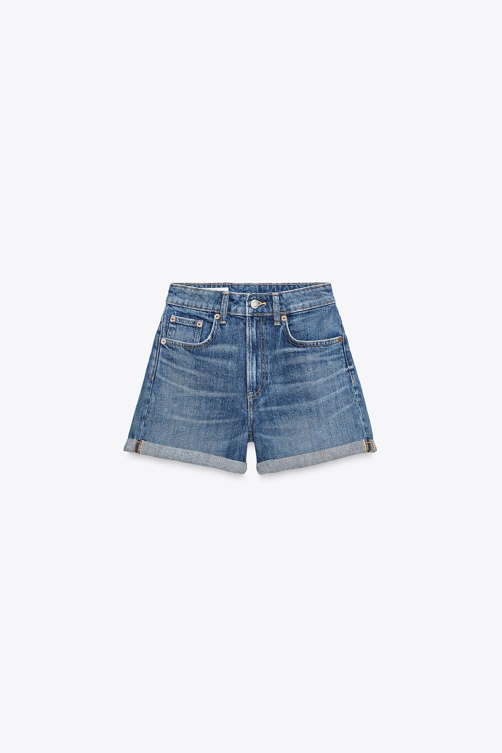 ШОРТЫ TRF MOM FIT С ВЫСОКОЙ ПОСАДКОЙ