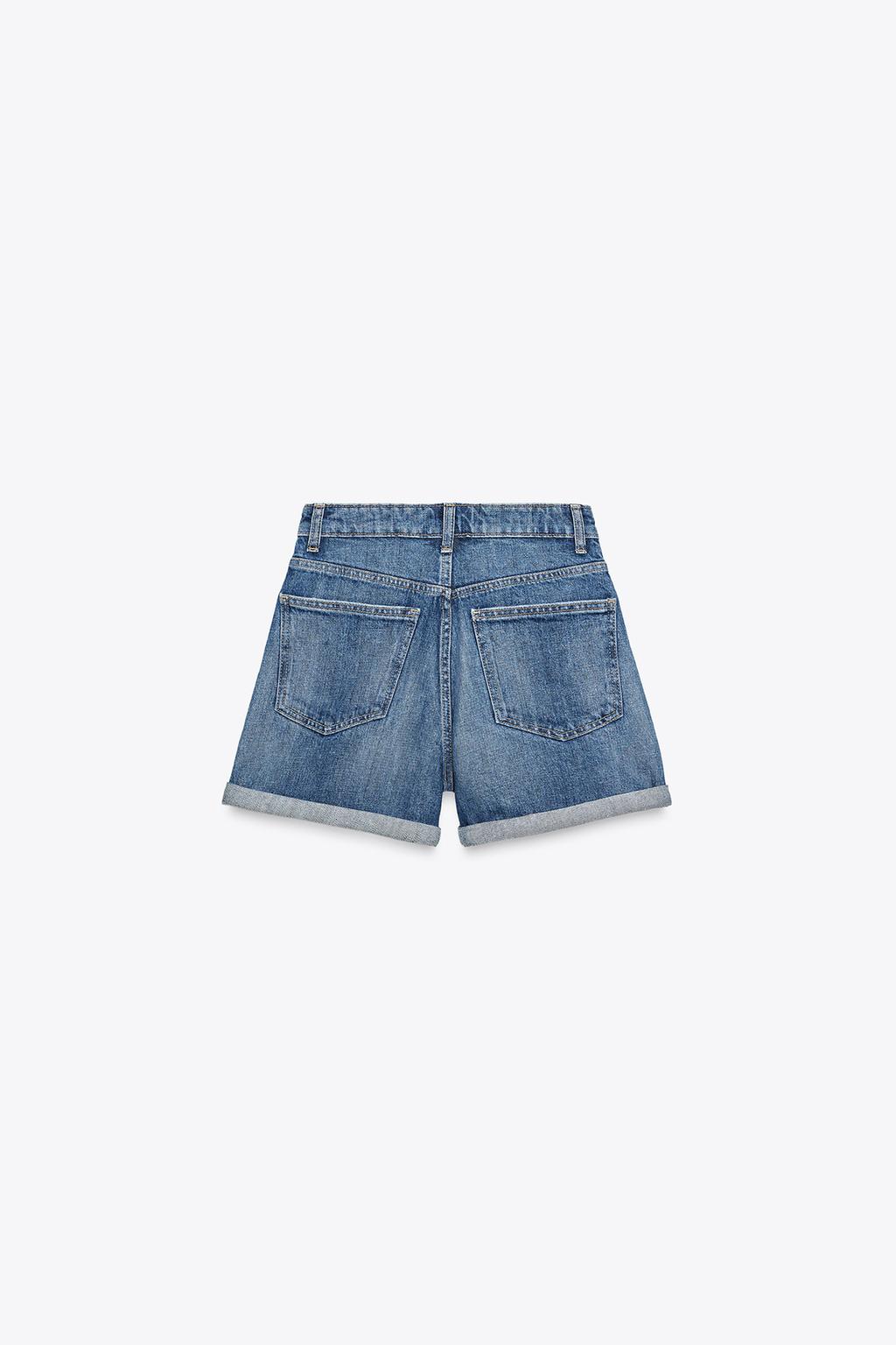 ШОРТЫ TRF MOM FIT С ВЫСОКОЙ ПОСАДКОЙ