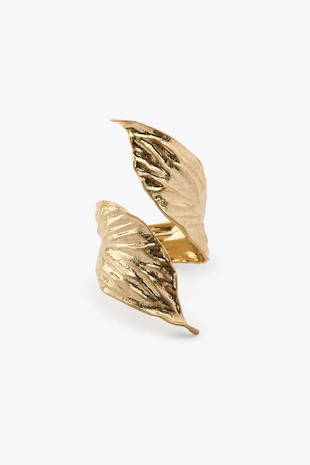 Металлический браслет лист- Заказать в России