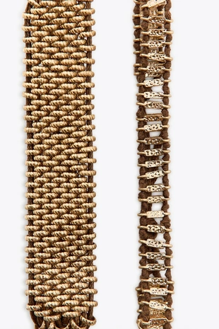 Набор тканых браслетов с металлом- Заказать в России