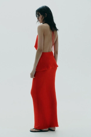 Длинная юбка с текстурой- Заказать в России