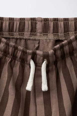 Прямые брюки в полоску- Заказать в России