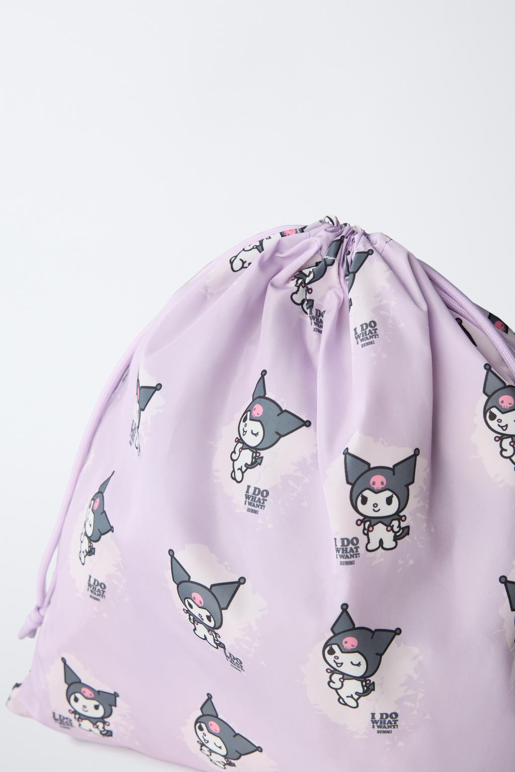 Рюкзак и набор zara kuromi © sanrio