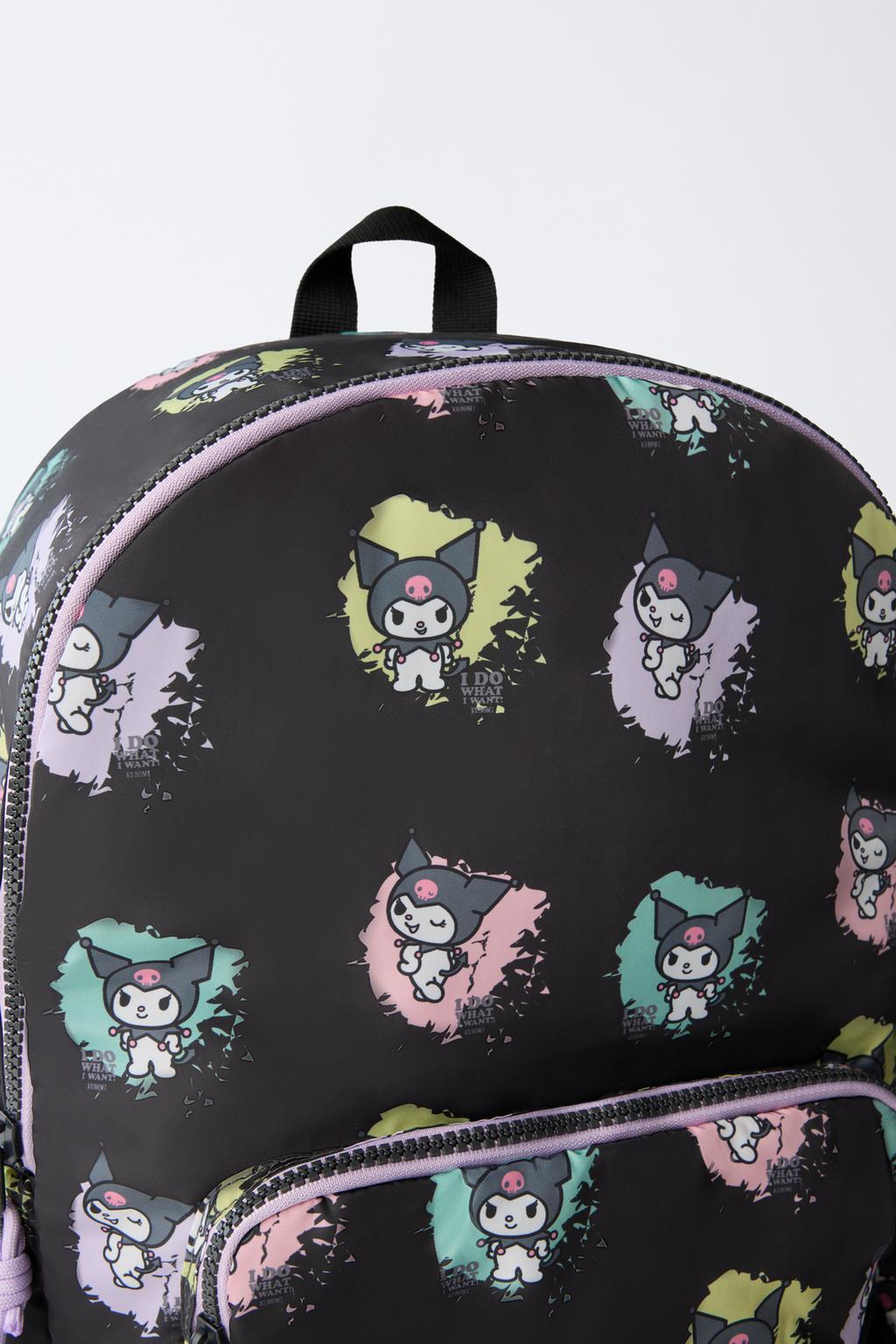 Рюкзак для школы kuromi © sanrio