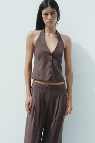 Брюки-палаццо- Заказать в России