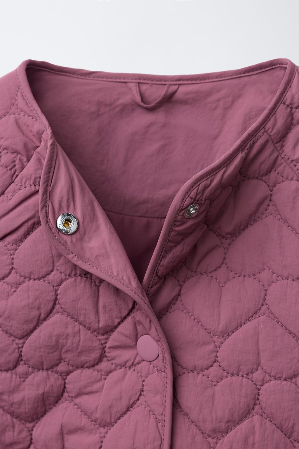 СТЕГАНАЯ КУРТКА С ЭТИКЕТКОЙ WATER REPELLENT