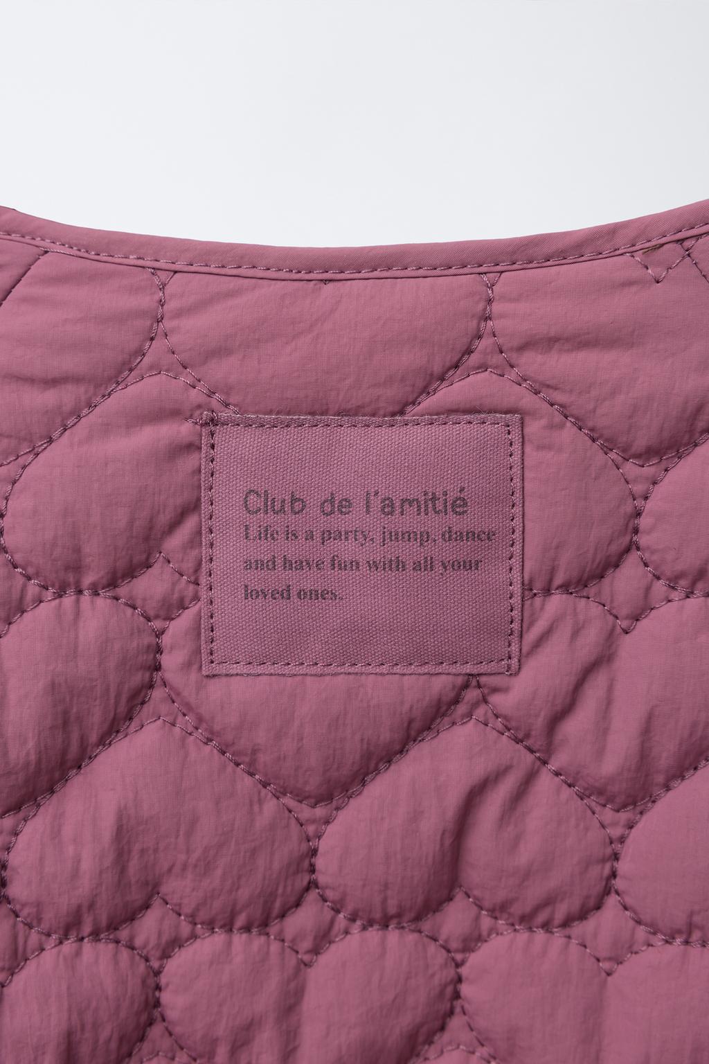 СТЕГАНАЯ КУРТКА С ЭТИКЕТКОЙ WATER REPELLENT