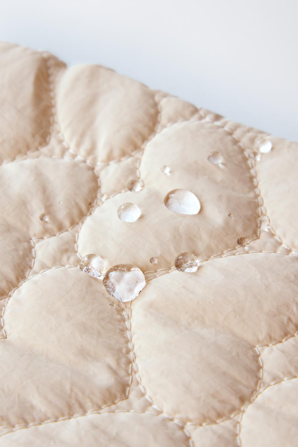 СТЕГАНАЯ КУРТКА С ЭТИКЕТКОЙ WATER REPELLENT