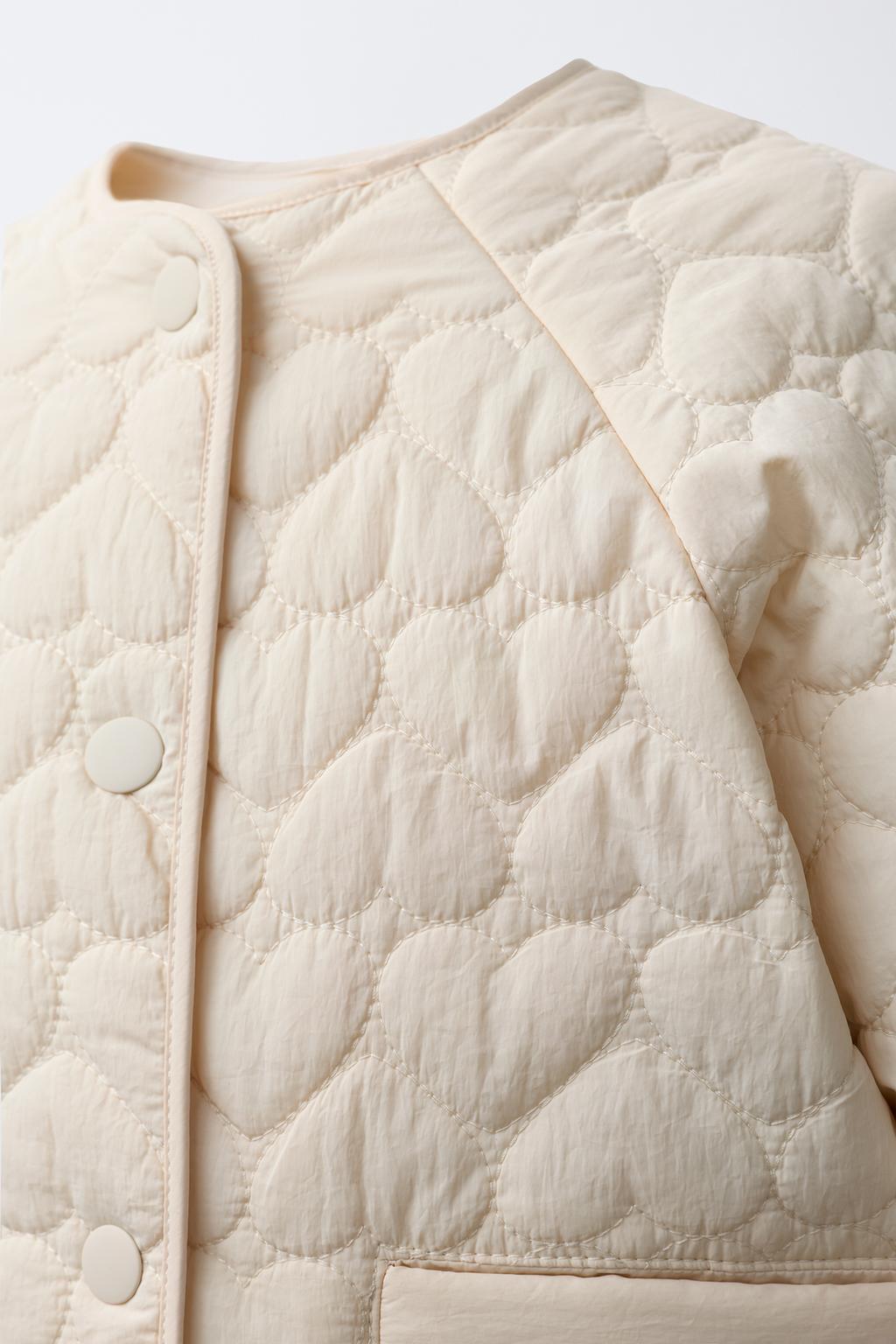 СТЕГАНАЯ КУРТКА С ЭТИКЕТКОЙ WATER REPELLENT