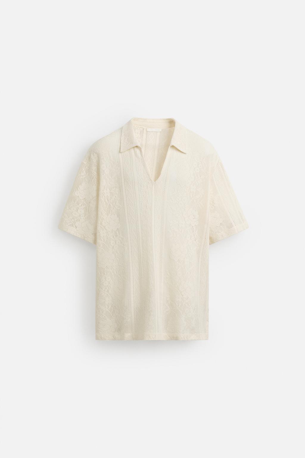 ЖАККАРДОВОЕ ПОЛО С УЗОРОМ