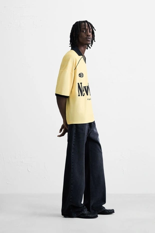 Поло с принтами в стиле ретро- Заказать в России