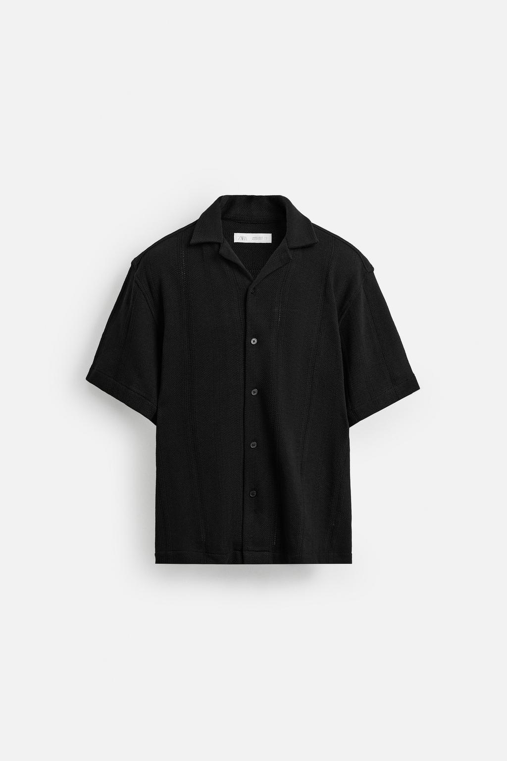 РУБАШКА JACQUARD С ТЕКСТУРОЙ