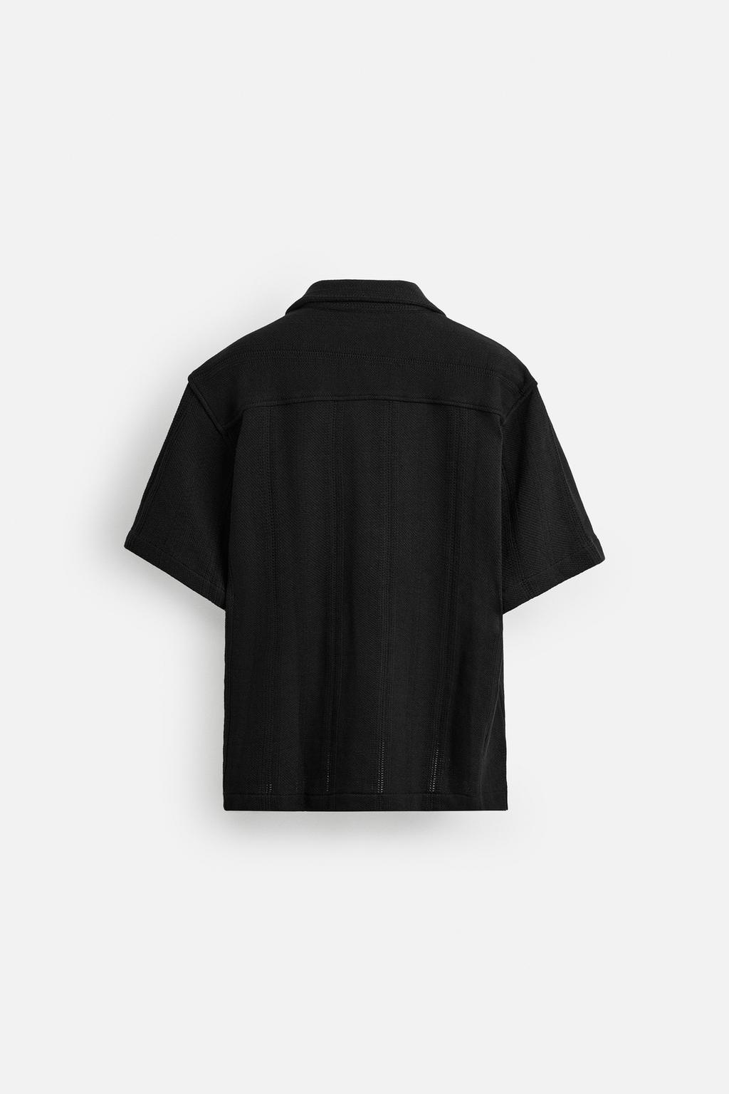 РУБАШКА JACQUARD С ТЕКСТУРОЙ