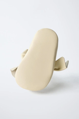 Туфли-балетки из кожи- Заказать в России