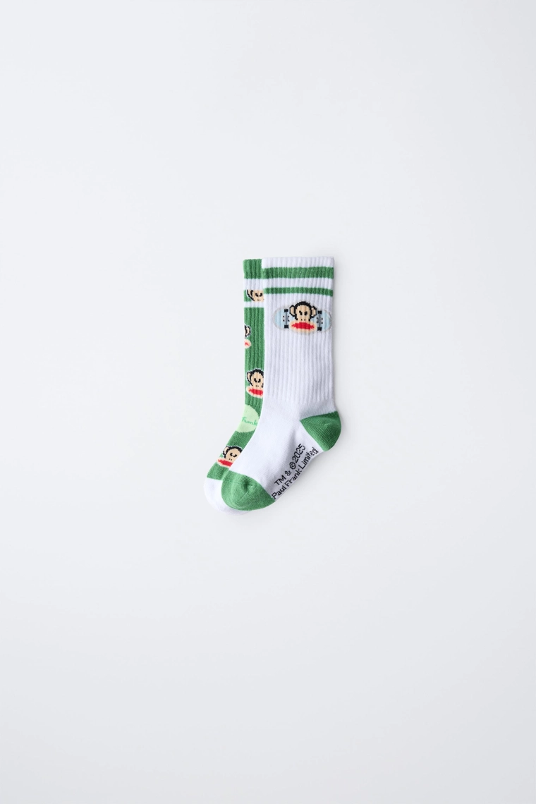 Набор из двух пар длинных носков paul frank ®