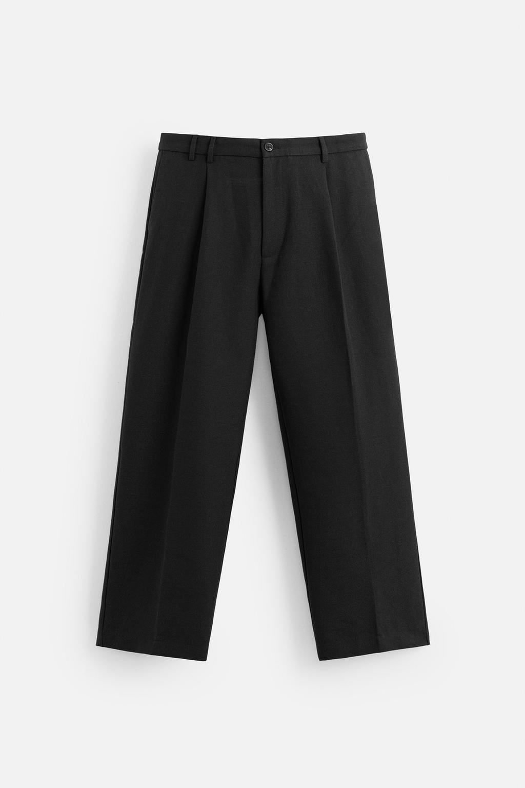 БРЮКИ RELAXED FIT СО СКЛАДКАМИ