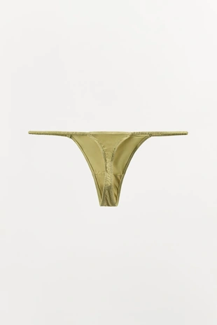 Трусы-танга из шелка