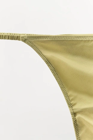 Трусы-танга из шелка- Заказать в России