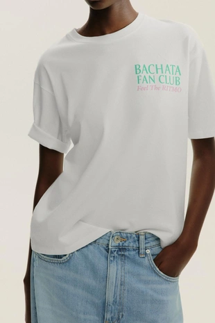 Футболка с принтом и текстом- Заказать в России