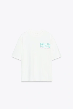 Футболка с принтом и текстом- Заказать в России