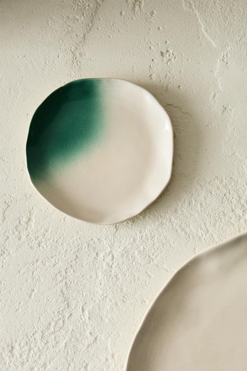 Тарелка для закусок ombré stoneware x collagerie