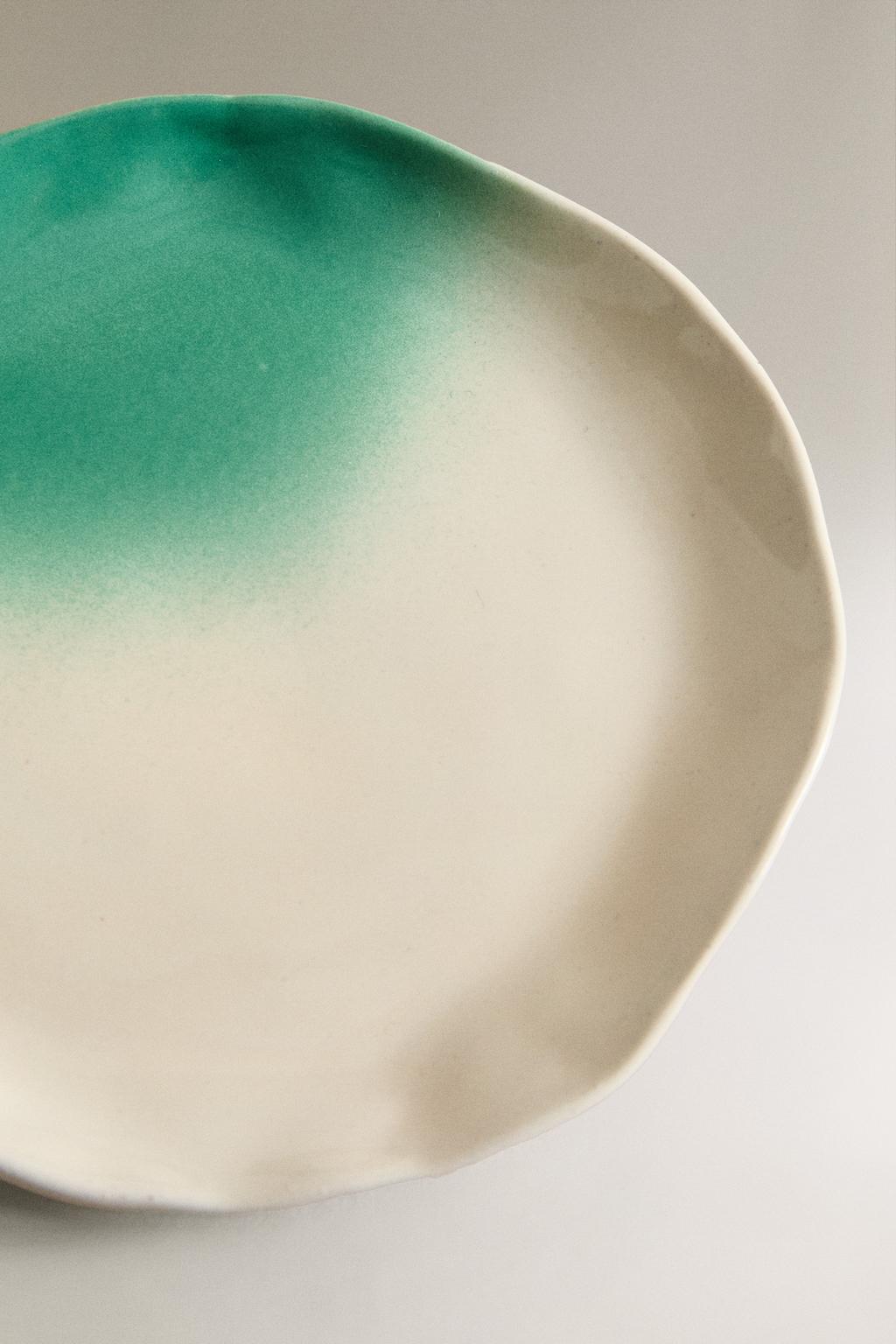 Тарелка для закусок ombré stoneware x collagerie