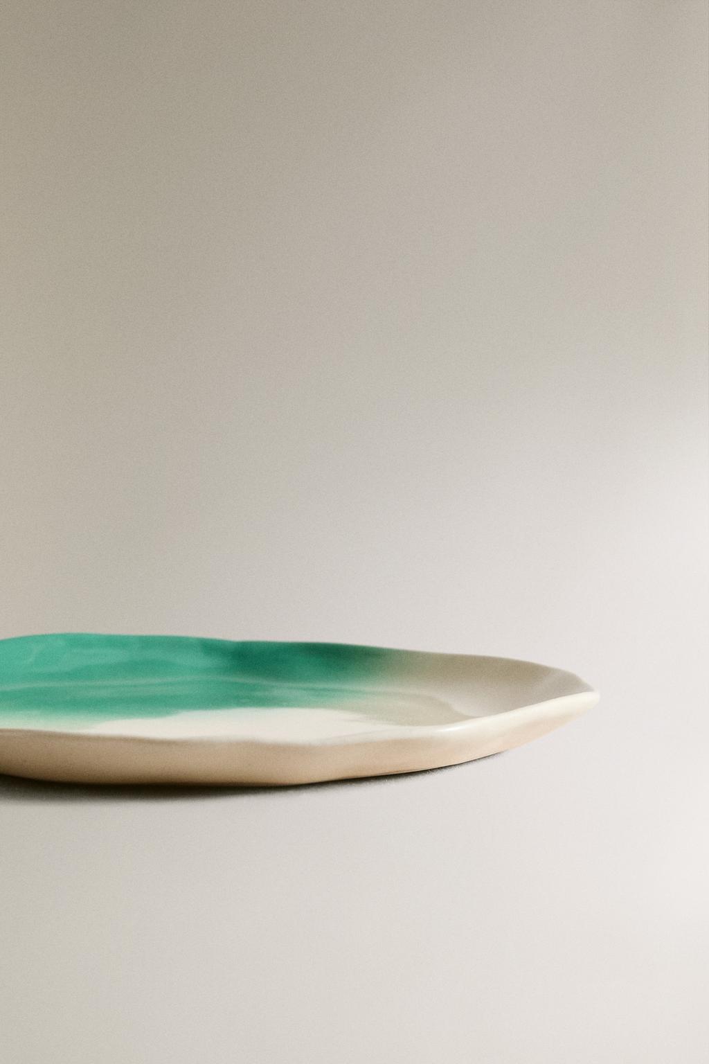 Тарелка для закусок ombré stoneware x collagerie