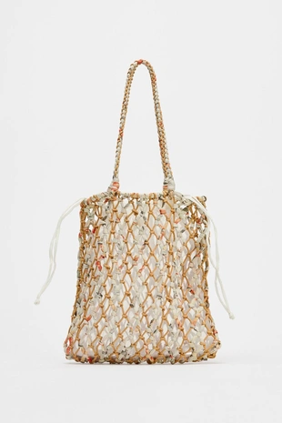 Плетеная сумка- Заказать в России