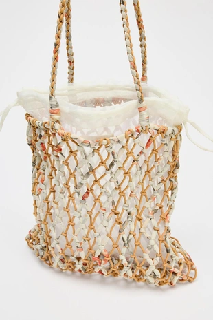 Плетеная сумка- Заказать в России