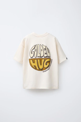 Футболка с рельефным текстом- Заказать в России