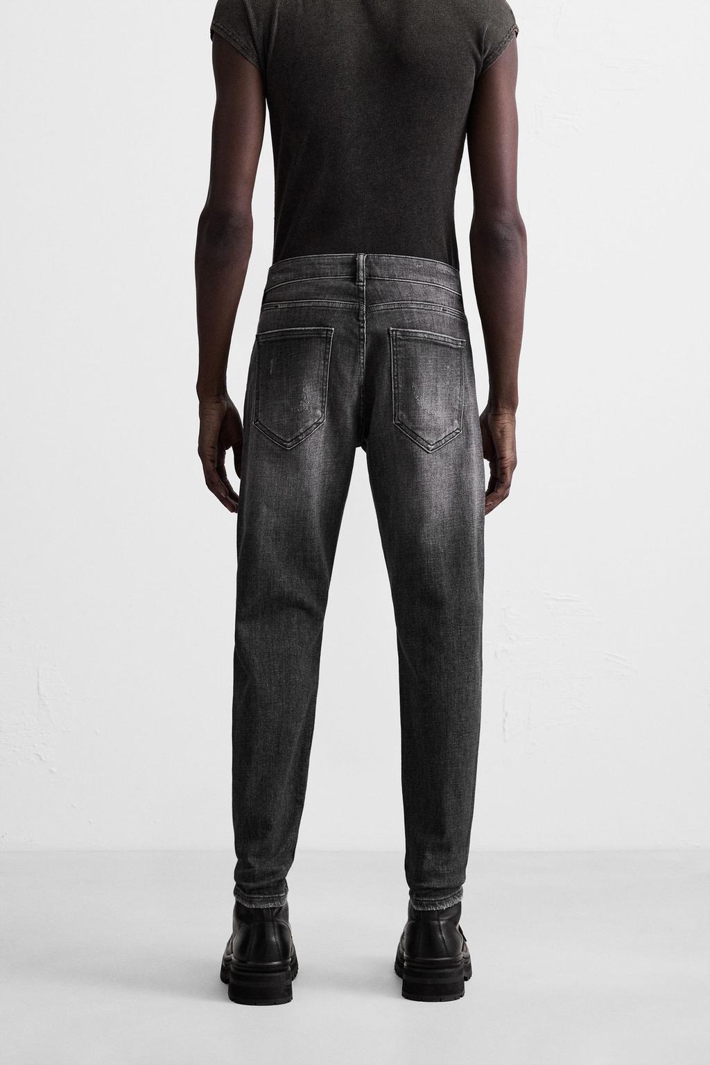 ДЖИНСЫ SKINNY FIT С РАЗРЕЗАМИ