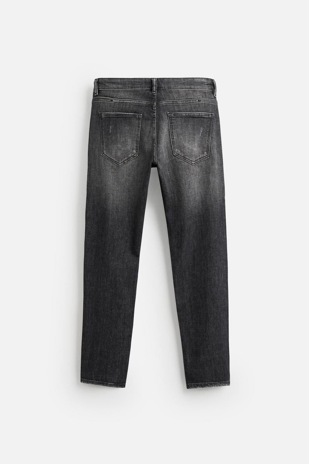 ДЖИНСЫ SKINNY FIT С РАЗРЕЗАМИ