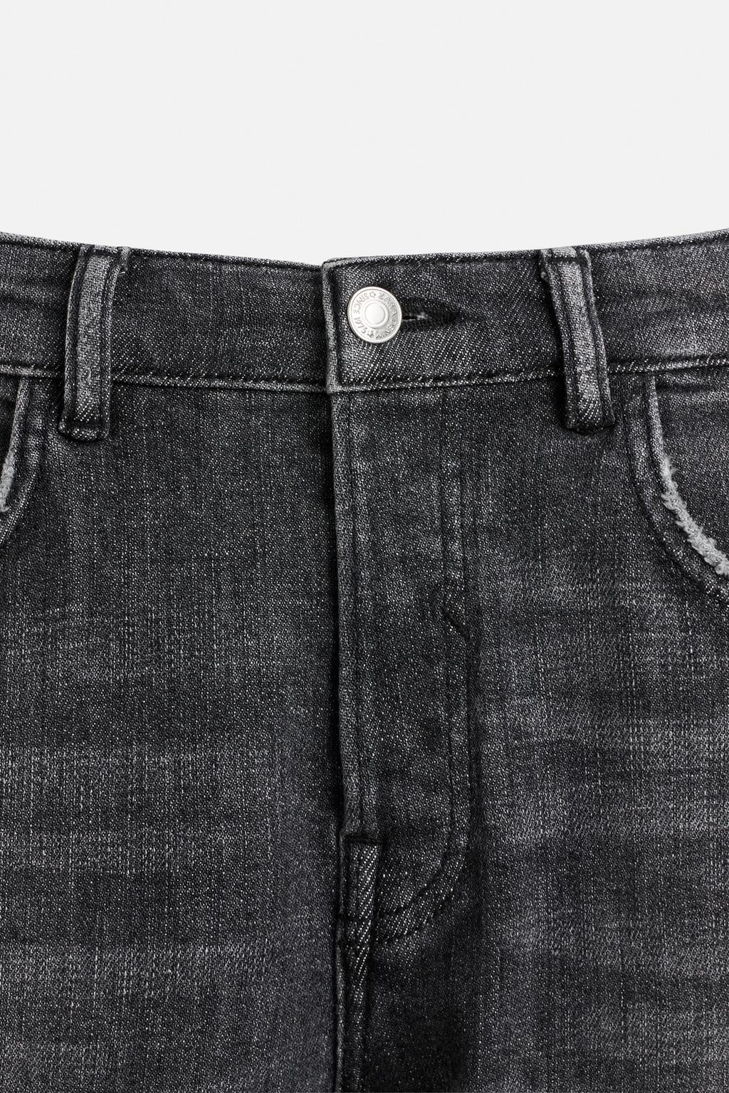 ДЖИНСЫ SKINNY FIT С РАЗРЕЗАМИ