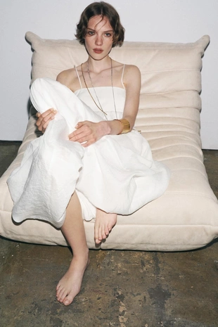 Длинное платье на бретелях — ZW COLLECTION- Заказать в России