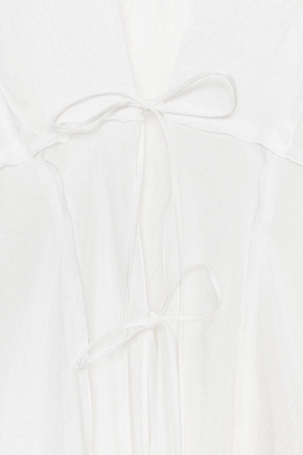 БЛУЗА С ЗАВЯЗКАМИ — ZW COLLECTION