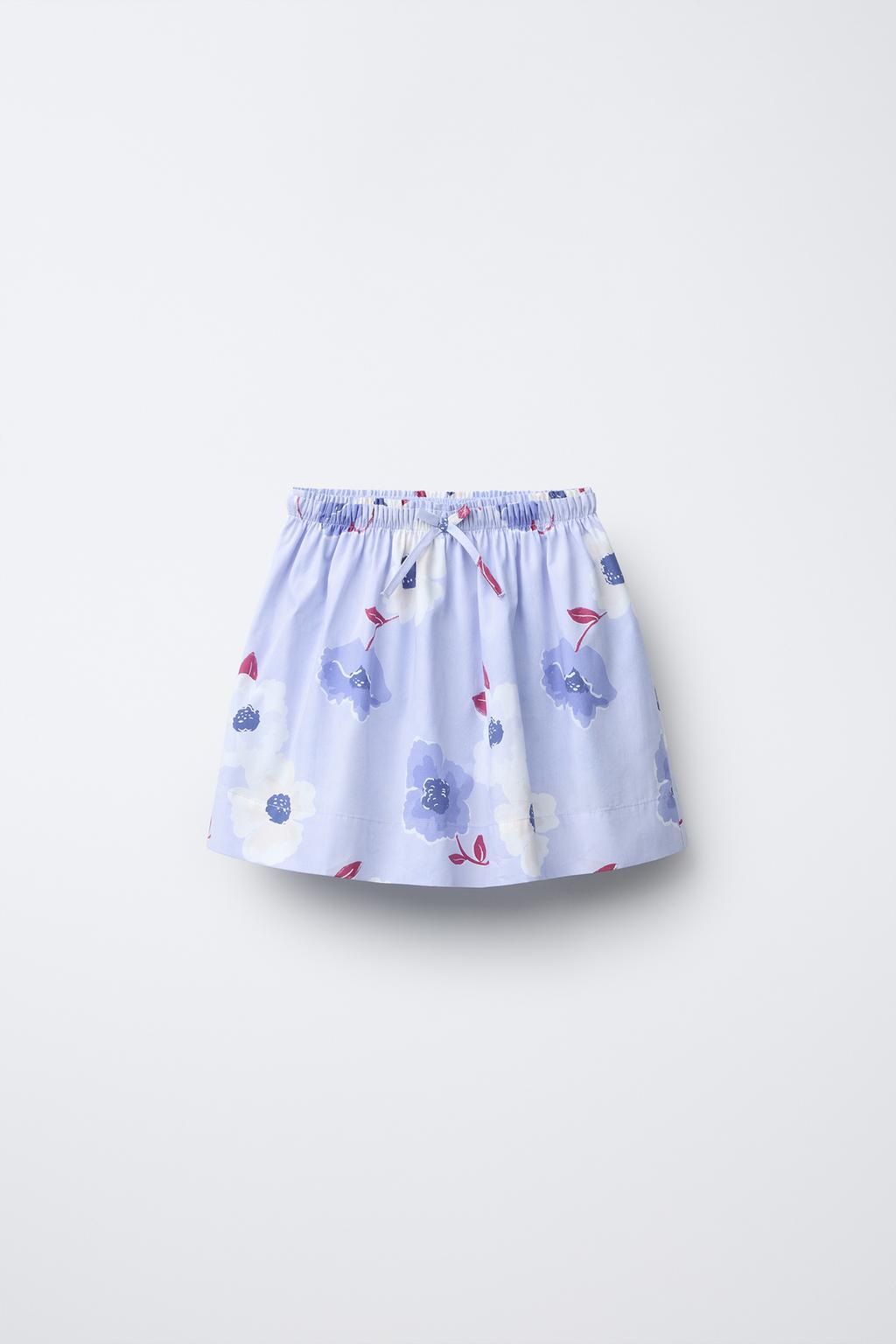 FLORAL BERMUDA SKORT