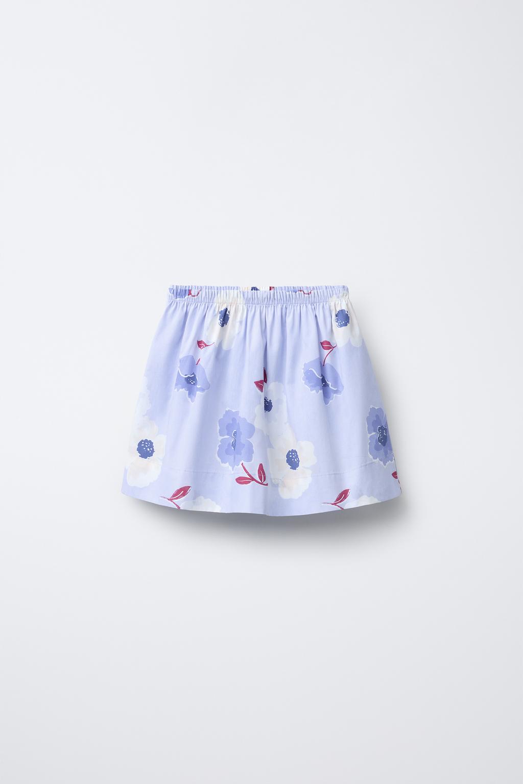 FLORAL BERMUDA SKORT