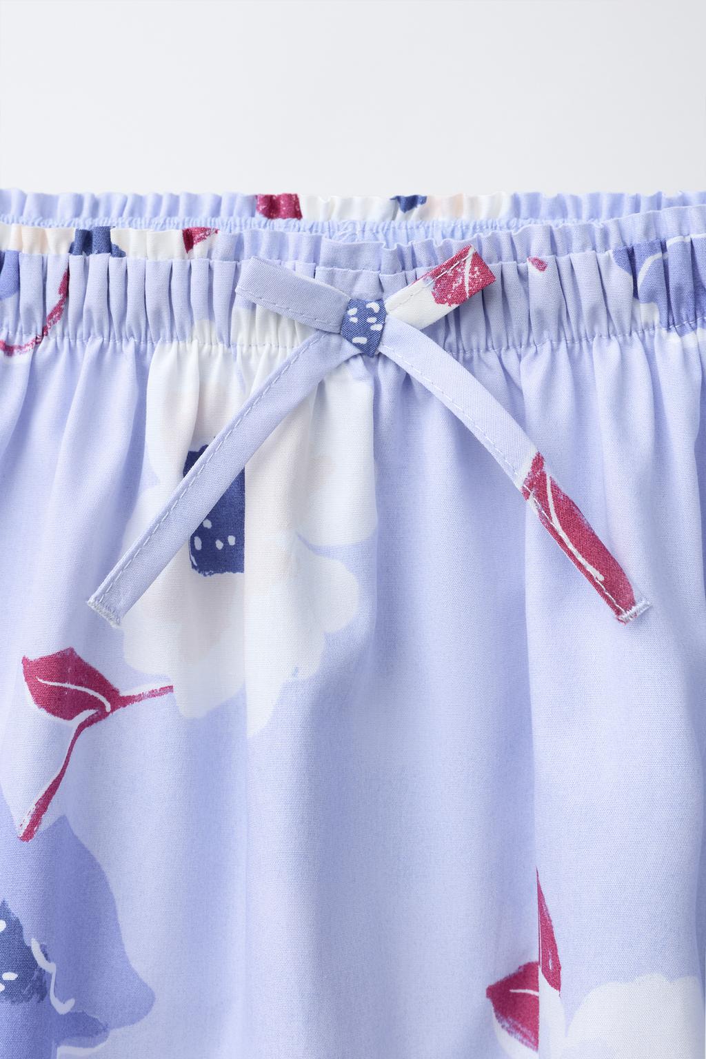 FLORAL BERMUDA SKORT