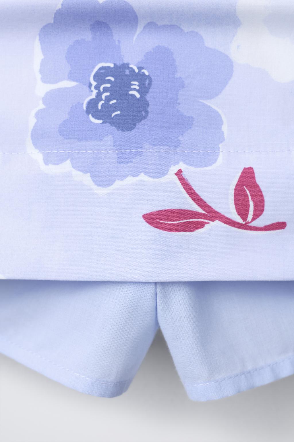 FLORAL BERMUDA SKORT