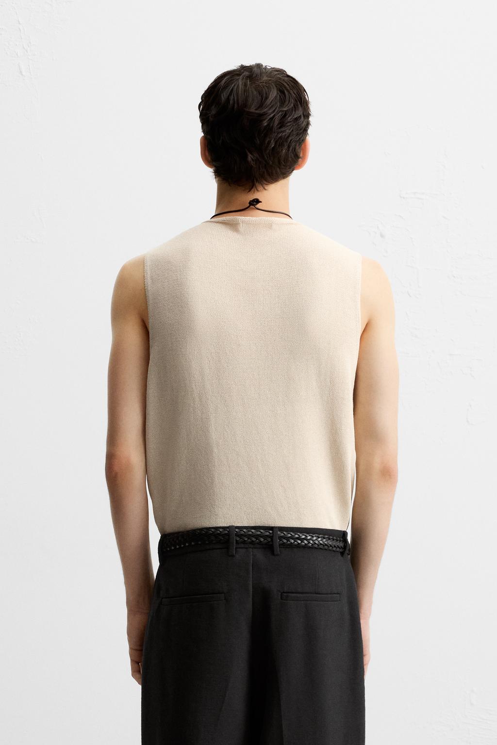 ТРИКОТАЖНЫЙ ТОП RELAXED FIT