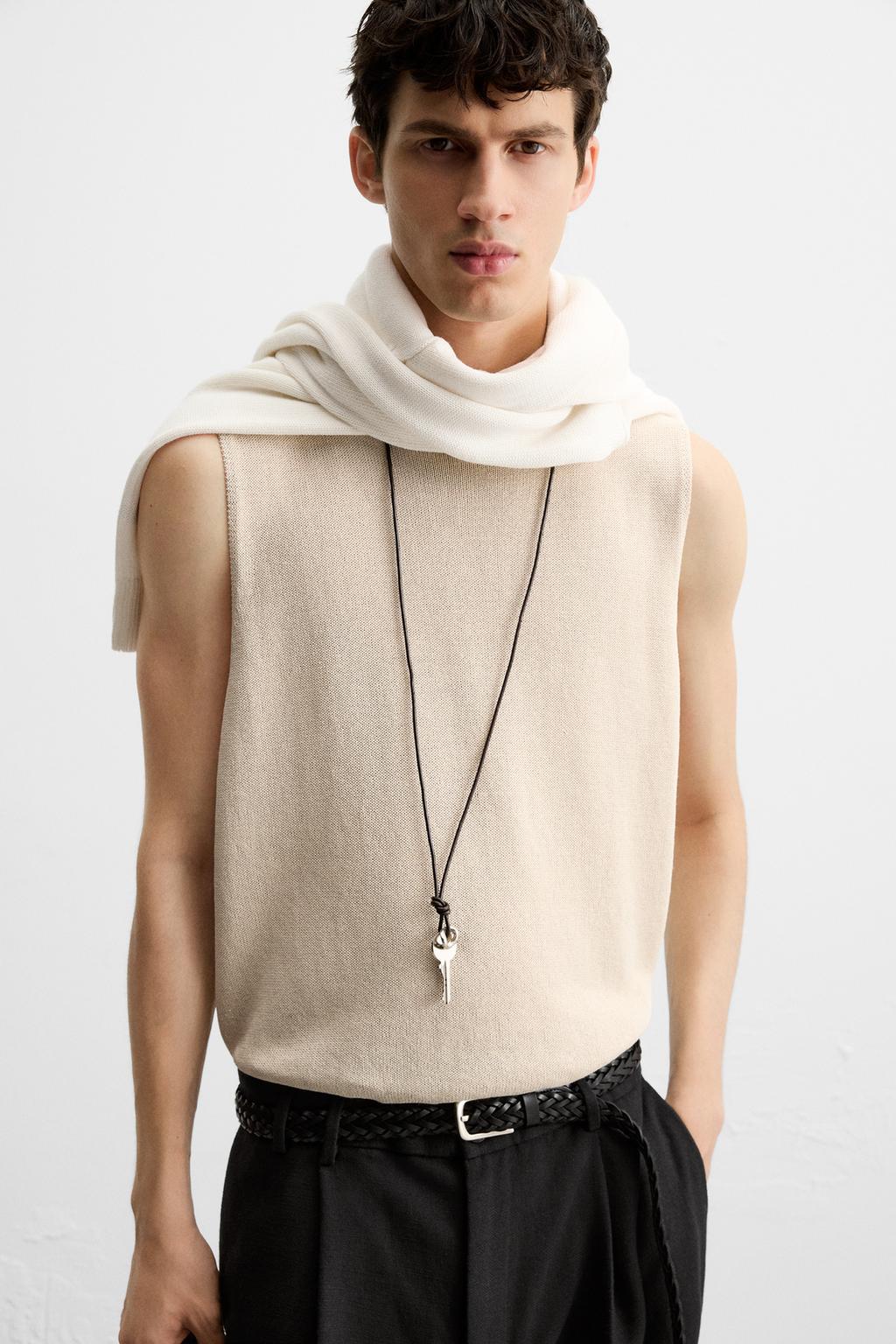 ТРИКОТАЖНЫЙ ТОП RELAXED FIT