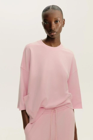 Брюки с линялым эффектом