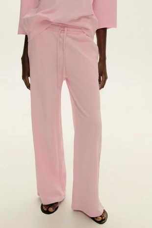 Брюки с линялым эффектом