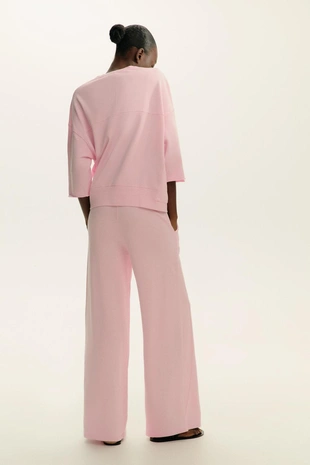 Брюки с линялым эффектом