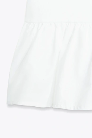 Комбинированный топ с завязками- Заказать в России