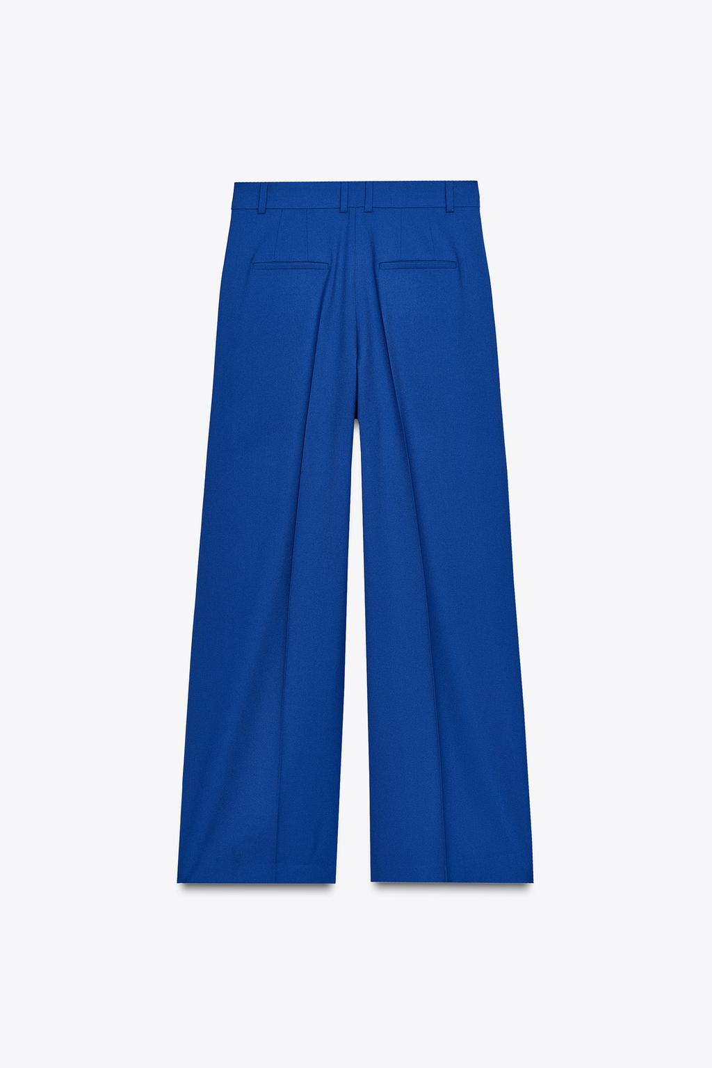 ШИРОКИЕ БРЮКИ С ЗАЩИПАМИ — ZW COLLECTION
