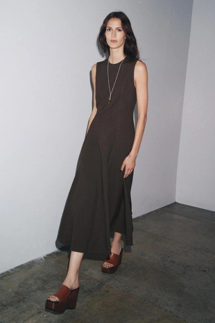 Платье миди без рукавов — ZW COLLECTION- Заказать в России