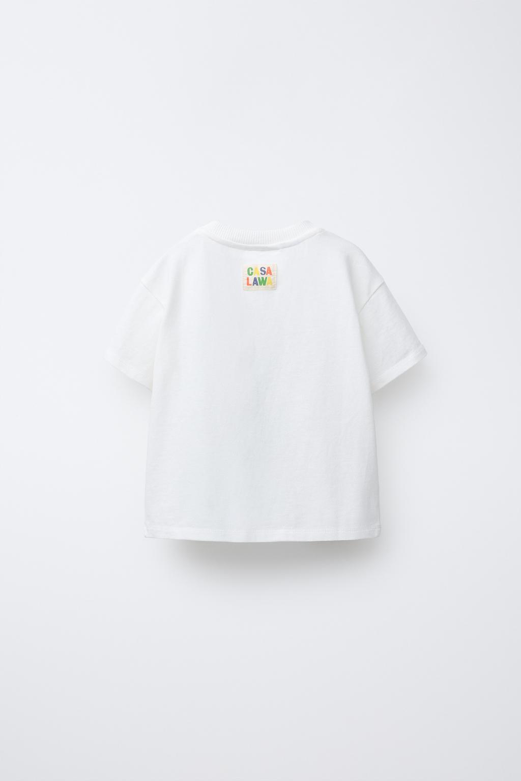 ФУТБОЛКА С ПРИНТОМ CASA LAWA ©X ZARA KIDS