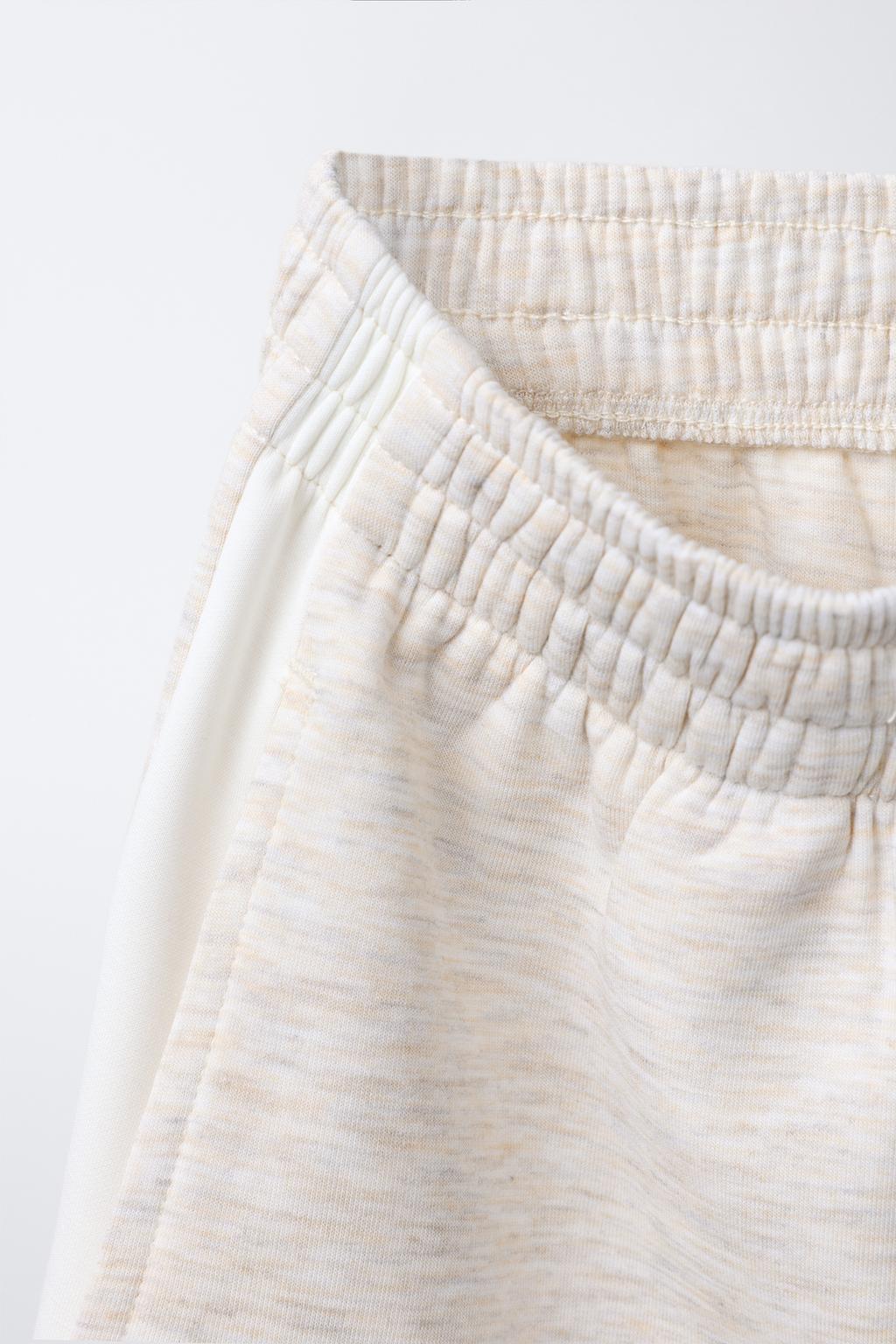 БРЮКИ WIDE LEG С ЛАМПАСАМИ