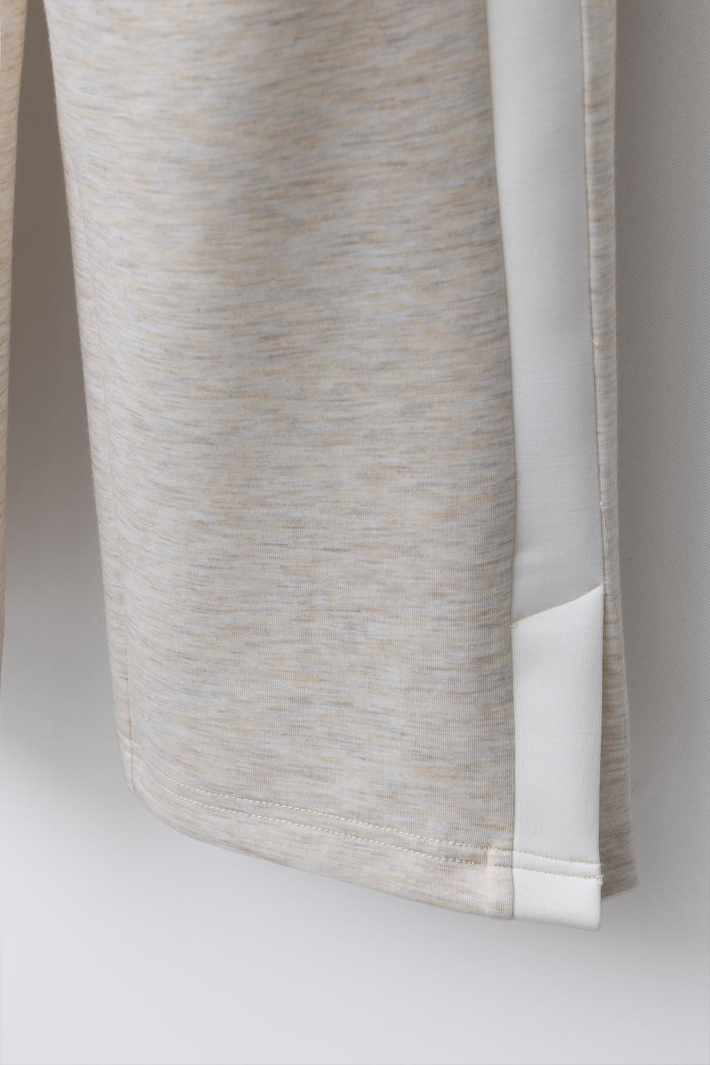 БРЮКИ WIDE LEG С ЛАМПАСАМИ